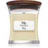 Woodwick White Teak 85 g dišeča svečka