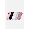 Trendyol Blue-Multicolor 5 Pack Cotton Printed Knitted Booties Socks