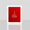 Wallxpert BCTNOEL 006 Dekorativna slika, 23.5x28.5cm