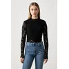 Guess Bluza W6BP30 K6382 Črna Regular Fit