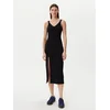 Lacoste Pletena obleka EF9270 Črna Slim Fit