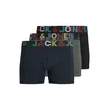 JACK & JONES Boksarice JWHEthan mornarska / pegasto siva / črna