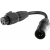 Accu Cable 5-pin M to 3-pin FM IP65 Kabel za DMX luči