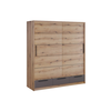 Matis Lara 150 Garderober, 150x62x220, Artisan-sivi