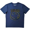Nirvana Majica Inverse Smiley Blue XL
