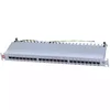 NETIKS Patch panel 19/1U sa 24 RJ-45 STP kat. 6A Fully Shielded, Krone LSA, držač kablova sa zadnje