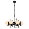 Opviq Luster Av-4322-8K, 68 cm, Crno-srebrne boje