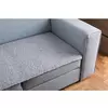 DekorDom Prekrivač Fleker 70X250cm Grey
