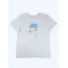 MelaDi Majica Regenwolke volneno bela