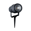 LED spoljašnja svetiljka LED/12W/100-240V IP65 siva - zeleno svetlo