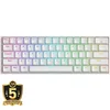 Redragon Draconic Pro RGB Gaming Tastatura 2.4G, BT, Bela