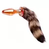 analni čep Fox Tail steklen