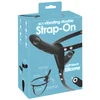 You2Toys RC Vibrating Double Strap-On Black