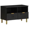 TV ormarić crni 70x33x46 cm od konstruiranog drva