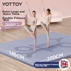 Yottoy Prostirka za jogu, 200x145cm, Plava