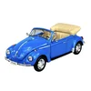 shumee WELLY VW VOLKSWAGEN BEETLE MODREGA RAZREDA BREZ STREHE 1:24 22091