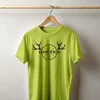 Camiseta Majica sa štampanim printom Cam 437, Muška, Limeta