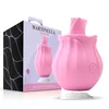 Martinella KLITORALNI STIMULATOR Martinella Rose With Licking Tongue - vibrator z jezičkom, 10 vibracij, oblika vrtnice, roža