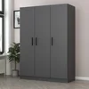 Hanah home Ormar Kale 135x190x52cm Antracit