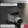shumee Točkovni odtok Helmken 37?4042MB, 100 x 100 mm, mat črna