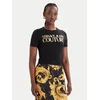 Versace Jeans Couture Majica 80HAHT00 CJ03T Črna Slim Fit