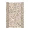 KikkaBoo Meka podloga za povijanje 80x50cm Secret Garden Beige (KKB61116)