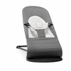 BABY BJORN gugalnik Balance Soft Woven Jersy dark grey/grey