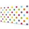 Decormat Podloga za pisalno mizo Colored dots 90x45 cm