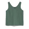 VERO MODA Top VMMYMILO temno zelena