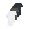 JACK & JONES Majica ENOA, zelena, modra, bela