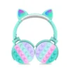 Bluetooth slusalice Cat Pot it tirkiz