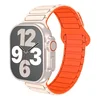BLACKBIRD magnetni pašček za Apple Watch 42/44/45/46/49 mm – svetlo rjav/oranžen Mobile