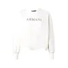 ARMANI EXCHANGE Majica srebrna/off-bela