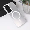 Maska za Samsung S25 Plus Magsafe Clear, Srebrne boje