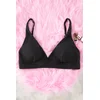 Trendyol Black Micro Non-wired Covered Triangle Knit Bra