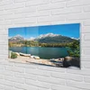 tulup.si Slika na akrilnem steklu Gorsko jezero 120x60 cm 2 obešalnika