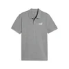 PUMA Essentials Pique Polo Men, Clothing, Medium Gray Heather, 4XL