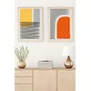 Wallity Uramljena slika Huhu51, 50x70 cm , 2 dela
