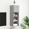 TV ormarić s LED svjetlima boja hrasta sonome 30,5x30x90 cm