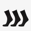 Nogavice Horsefeathers Delete 3-Pack Socks Black 11-13