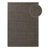 Temno siva/temno rjava ročno tkana volnena preproga 160x230 cm Camden Parker – Ted Baker