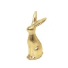 Dekordom uskršnja dekoracija - zec max 9x6x21 cm - gold - hml ( 041917 )
