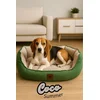 Paws & Whiskers Krevet za ljubimce Coco Summer, 70x80x10 cm, Zeleni
