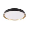 LED prigušiva plafonska svetiljka ILVI LED/45W/230V 2700-6500K prečnik 50 cm crna/bež + daljinski upravljač