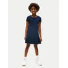 Tommy Hilfiger Vsakodnevna obleka Essential KG0KG08487 D Mornarsko modra Regular Fit