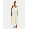 Bardot Večerna obleka Estie 59786DB4 Kremna Regular Fit