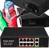Dexxer LAN switch POE mrežno stikalo 10 port razdelilnik do 100 Mb/s Uplink