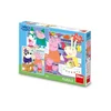 Dino peppa pig: veselo popodne puzzle set 3x55 delova ( 11162 )