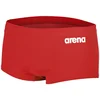 Mens swimsuit arena team swim low waist short solid red/white xl -