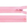 Bone zadrga št. 5 dolžina 70 cm jakna - roza baby light